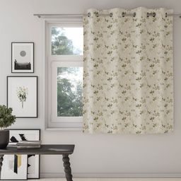 DDecor White & Green Floral Room Darkening Window-picture-37