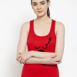 Friskers Set of 2 White & Red Tank Top image 2