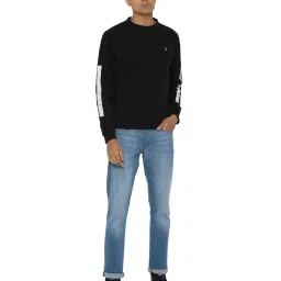 Allen Solly Black Regular Fit Sweatshirt image 4