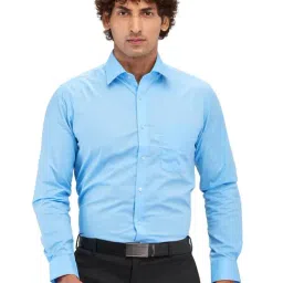 Raymond Blue Slim Fit Shirt-picture-17