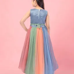 Aarika Kids Multicolor Applique Gown image 2