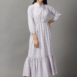 showoffff SHOWOFF White Printed A-Line Dress image 2