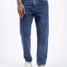 showoffff SHOWOFF Blue Denim Slim fit Solid Jeans-picture-36