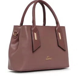 Lavie Wuru Pink Polyester Solid Handbag image 2