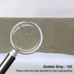 DELGON LATICARE Sparkle Glitter Epoxy Tile Grout Golden Grey 5 Kg, EG-100s-5-102 image 3