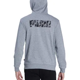 Puma Grey Hooded Sweatshirt image 2