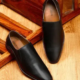 Louis Stitch Men's Black Formal Loafers-image-77