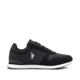 U.S. Polo Assn. Men's REGON Black Casual Sneakers image 2