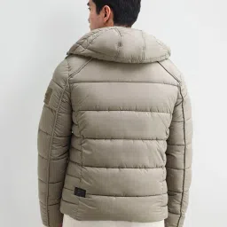 U.S. Polo Assn. Denim Co. Green Regular Fit Hooded Jacket image 2