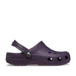 Crocs Men's Classic Iris Purple Back Strap Clogs image 2