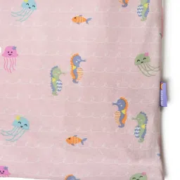MiArcus Mermazing Embroidery Pink Cotton Single Duvet Set image 4