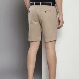 Tommy Hilfiger Beige Cotton Regular Fit Shorts image 2