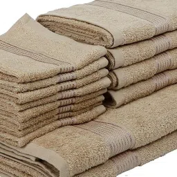 Bianca D`ROSS Brown Cotton 400 GSM Towel Set image 3