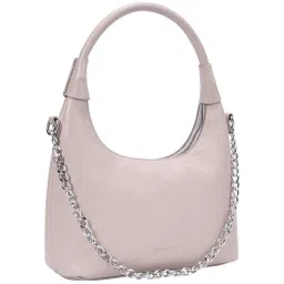 Lino Perros Beige Textured Large Shoulder Handbag image 2