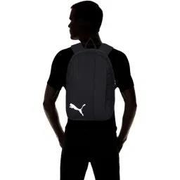 Puma Black Polyester Medium Backpack image 2