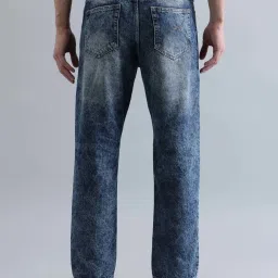Bene Kleed Blue Relaxed Fit Cotton Lightly Washed Jeans image 2