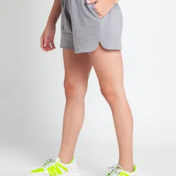 zink london zink Z Grey Cotton Shorts image 3