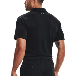 Under Armour Black Regular Fit Sports Polo image 2