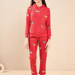 Sweet Dreams Girls Printed Night suit-picture-38
