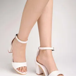 Shoetopia Kids White Ankle Strap Sandals image 2