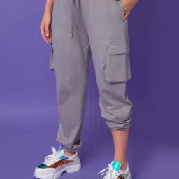 zink london zink Z Grey Regular Fit Joggers image 3
