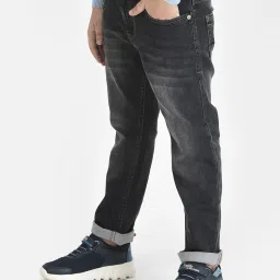 Crimsoune Club Kids Grey Solid Jeans image 4