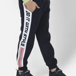 Crimsoune Club Kids Navy Solid Joggers image 3