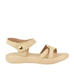 Shoetopia Kids Beige Casual Sandals image 2