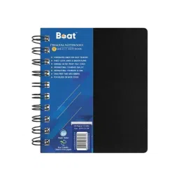 Boat by Ban Single Subject Wiro Notebook 160 Pages, 70 GSM A4, FG000573 (Pack of 12) image 1
