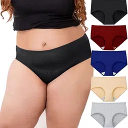Diving Deep Women Pack of 5 Hipster Briefs-image-37