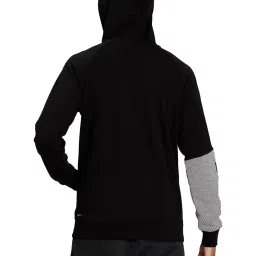 Puma Graphic Knit Black Hooded Sweatshirt image 2