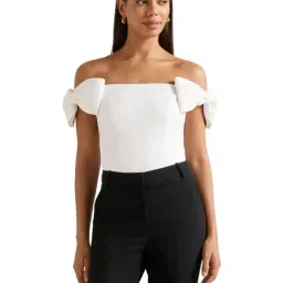 Evelyn Bow Bardot Top-image-30