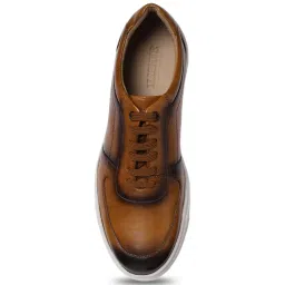 ZZANETTI Men's Tan Casual Sneakers image 3