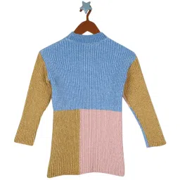 Monte Carlo Kids Sky Blue Printed Sweater image 2