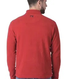 Woodland Maroon Regular Fit Regular Fit Jacket image 2