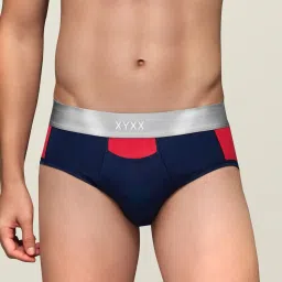 XYXX Red & Navy Briefs (Pack Of 3) image 4