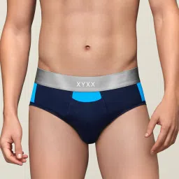 XYXX Red & Navy Briefs (Pack Of 3) image 2