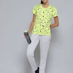ALCIS Green Abstract Print Sports T-shirt image 4