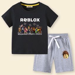 INCLUD Boys Printed T-shirt with Shorts-picture-42
