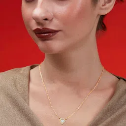 MINUTIAE Gold-Plated Crystals Studded Jewellery Set-picture-36