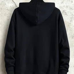 JUMPCUTS Men Printed Hooded Sweatshirt image 3