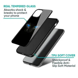 QRIOH Graphic Printed Lightweight Silicone Samsung Galaxy S23 Ultra 5G Glass Back Case image 4