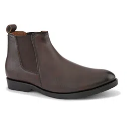 glitchez Men Round Toe Chelsea Boots image 5