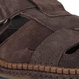 ATESBER by Inc.5 Men Leather Fisherman Round Toe Sandals image 2