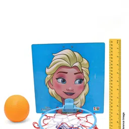 Disney Frozen Elsa Basket Ball Set - Blue (Ball Color May Vary) image 3