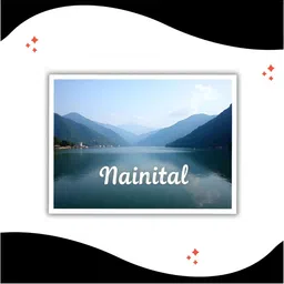 GIFTODAY White & Grey Nainital Printed Fridge Magnets image 4