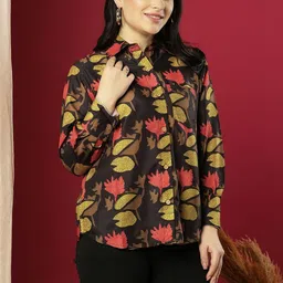 Anni Designer Floral Print Top image 2