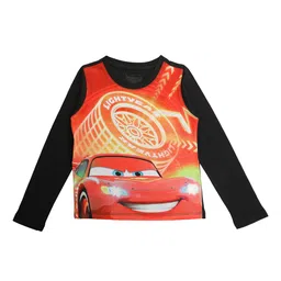 Disney by Wear Your Mind Boys Red Printed Round Neck T-shirt-picture-13