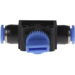 RS PRO Rotary Knob Pneumatic Manual Control Valve HVFF Series, 8mm Model No 9160962 image 3