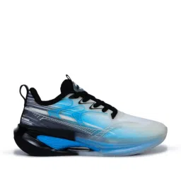 Columbus Men's Grey & Sky Blue Running Shoes image 2